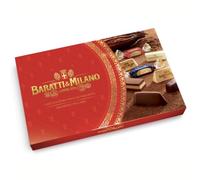Baratti & Milano Finest Assorted Mixed Chocolates Gift Box 230g | Premium Historical Italian Brand in Torino, Piedmont | Four Different Type Giandujotto, Cremini, Milk & Dark Praline | Gluten Free