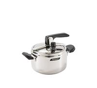 Barazzoni Rapida Pressure Cooker 7 L, Made in Italy, Stainless Steel 18/10, Induction, Steel