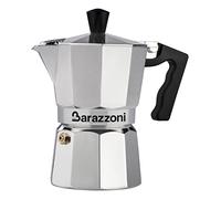 Barazzoni the Espresso Maker 3 Cups, Aluminium, Grey, 8.7 x 15.1 x 15.7 cm
