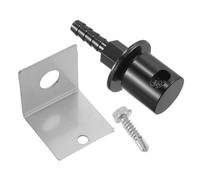Barb Fuel Tank Vent Valve Replacement Aluminum Black 16 Inch