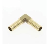 Barb Hose Connector Fittings， 1psc，Copper Hose Pipe Fitting Equal Elbow Barbed Coupler Connector Adapter Multiple Sizes(16mm)