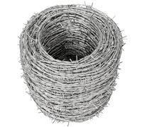 Barb Wire 50m, Wire Fence Security Measures, Barbwire Wire Fence Suitable for Courtyard Yard Crafts