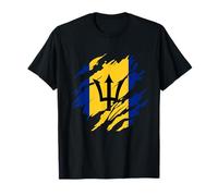 Barbadian Flag Barbados T-Shirt