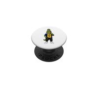 Barbadian Flag Heritage Dinosaur Pride T-Rex Barbados PopSockets Adhesive PopGrip