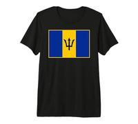 Barbadian Flag of Barbados Premium T-Shirt