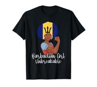 Barbadian Girl Unbreakable Barbados Roots Heritage T-Shirt