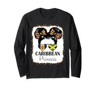 Barbados and Jamaica Girl Half Bajan Half Jamaican Heritage Long Sleeve T-Shirt