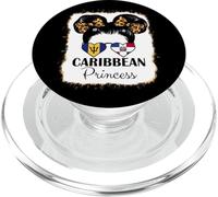Barbados Dominican Girl Half Bajan half Dominicana Heritage PopSockets PopGrip for MagSafe