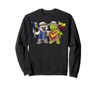 Barbados Ecuador Flag Barbadian Roots Ecuadorian Heritage Sweatshirt
