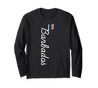 Barbados Flag Barbadian Bajan Flag Barbados Long Sleeve T-Shirt