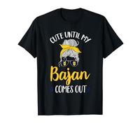 Barbados Flag Cute Until My Bajan Comes Out Barbadian T-Shirt