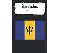 Barbados Flag: Patriotic Composition Book/ Country national flag Travel journal/ birthday gift / Friendship gift / Diary / Lined Notebook / Journal Gift, 110 Pages, 6x9, Soft Cover, Matte Finish
