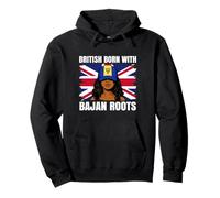 Barbados Girl Heritage British Born Bajan Roots Pride Pullover Hoodie