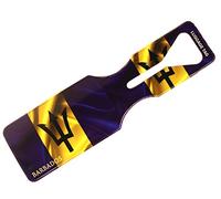 Barbados Luggage Tag Name Tag Suitcase Label with Social Media Address ID Card Travel Holiday for Checked Luggage Hand Bag Strap - ONE Loop No Strings