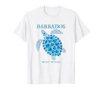 Barbados Sea Turtle Boys Girls Womens Mens Vacation Souvenir T-Shirt