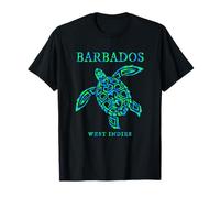 Barbados Sea Turtle Vacation Souvenir Boys Girls T-Shirt