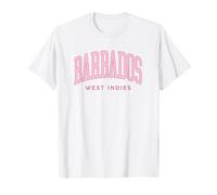 Barbados Souvenir British West Indies Retro Preppy Throwback T-Shirt