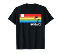 Barbados Sunset Design Vacation Caribbean Island Barbados T-Shirt