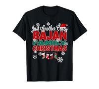 Barbados Xmas Just Another Crazy Bajan Family Christmas T-Shirt