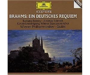 BARBARA BONNEY/CARLO MARIA GIULINI/WP/+ - EIN DEUTSCHES REQUIEM CD BRAHMS NEW