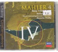 Barbara Bonney^Royal Concertgebouw Orchestra^Riccardo Chailly - Mahler: Symphony No. 4 - Berg: 7 Early Songs (Bonney / Royal Conc