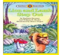 Barbara Brenner Lion & Lamb Step Out: Level 3 Hardcover Book Barbara Brenner Multicolor
