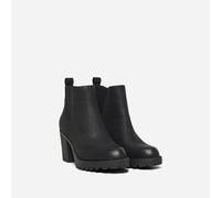 Only Low Ankle Boots BARBARA HEELED BOOTIE in Black 7.5