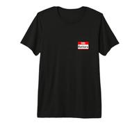 Barbara, Hello, My Name is, Name Tag, Label, Personalized Premium T-Shirt