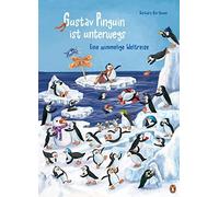 Barbara Korthue Gustav Pinguin ist unterwegs - Eine wimmelige Weltrei (Hardback)