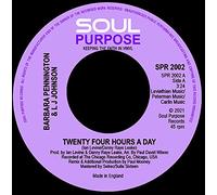 Barbara Pennington & L J Johnson - Twenty Four Hours A Day-7" 45