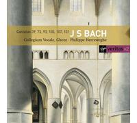 Barbara Schlick/Agnes Mellon/Gerard Lesne/Charles Brett/Howard Crook/Peter Kooy/Orchestra of Collegium Vocale, Ghent/Chorus of Collegium Vocale, Ghent/Philippe Herreweghe - Bach : Cantatas