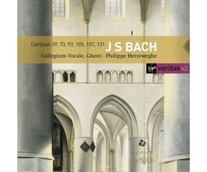 Barbara Schlick/Agnes Mellon/Gerard Lesne/Charles Brett/Howard Crook/Peter Kooy/Orchestra of Collegium Vocale, Ghent/Chorus of Collegium Vocale, Ghent/Philippe Herreweghe - Bach : Cantatas