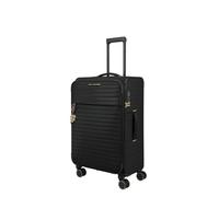 Travelite Barbara Stepp 4 wheels Trolley M 68 cm with expansion pleat black