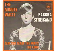 Barbara Streisand - The Minute Waltz -Belgian 7" vinyl single