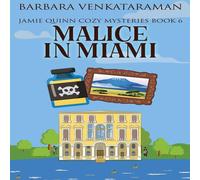 Barbara Venkataraman Malice In Miami Paperback Book Barbara Venkataraman Multicolor
