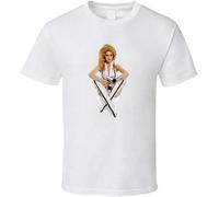 Barbarella Jane Fonda Roger Vadim Science Fiction Movie Men Cotton T-Shirt Short Sleeve White Clothes Tees L