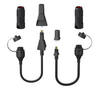 BarBaren 2PCS Flat High Performance Starlink Cable SPX-RJ45 Adapters-Black