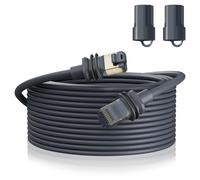 BarBaren for Starlink Cable Gen 3 75M/246FT, for Starlink Mini Ethernet Cable Replacement Cord for Starlink Standard Kit V3 Dish -Waterproof Grey