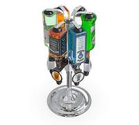 Barbarian 4/6 Bottle Rotary Optics for Home Bar - Bar Butler Shot Measure Bracket Alcohol Wine Upside Down Drink Dispenser Spirits Man cave