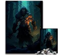 Barbarian JigsawPuzzle 1000 Pieces for Adults Paper Jigsaw Puzzles for Teenagers & Family Fun DIY Brain Teaser Game Gift 1000 PCS(38x26cm)