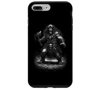 Barbarian skull warrior design Vintage 90s Washout Case for iPhone 7 Plus/8 Plus