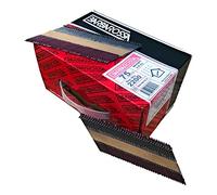 Barbarossa 1st Fix (51mm - 90mm) Bright collated framing Nails for Cordless nailers (75mm - 3” (2200) Ringshank)