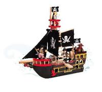 Barbarossa Pirate Ship - Wooden Toy