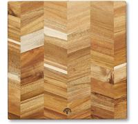 Barbary and Oak Square Acacia Chopping Board BO847024 Chevron