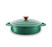 Barbary & Oak 28Cm Shallow Casserole - Green