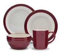 Barbary & Oak Foundry 16 Piece Dinnerware Red