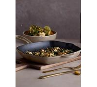 Barbary & Oak Nattura 28cm Cast Iron Grill Pan, Durable Enamel Interior, Induction Compatible, Ridged Design, Perfect Pour Spouts, Cashmere, BO800324CSH