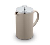 Barbary & Oak Nattura Ceramic Cafetiere French Press with Stainless Steel Plunger, 800ml, Serves 3-4 Cup, Dishwasher Safe, Cashmere BO865041CSH
