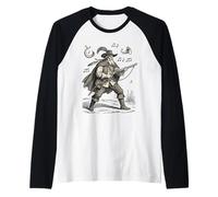Barbatos Call of Powder and Horn Raglan Baseball Tee