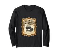 Barbecue Blessings Slow Smoked Hand Crafted Southern Soul Long Sleeve T-Shirt